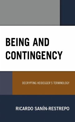Cover Being and Contingency (eBook, PDF)