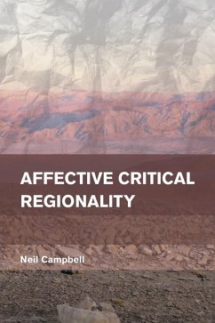 Cover Affective Critical Regionality (eBook, PDF)