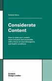 Considerate Content (eBook, ePUB) Considerate Content (eBook, ePUB)