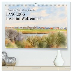 Cover LANGEOOG Insel im Wattenmeer (hochwertiger Premium Wandkalender 2026 DIN A2 quer), Kunstdruck in Hochglanz