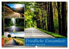 Cover Friedliche Einsamkeit: Natur in ihrer stillen Pracht (Wandkalender 2026 DIN A2 quer), CALVENDO Monatskalender