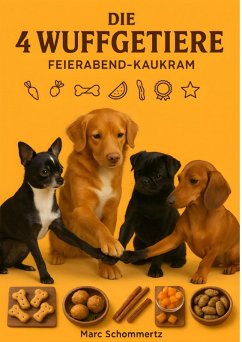 Cover Die 4 Wuffgetiere - Feierabend-Kaukram (eBook, ePUB)