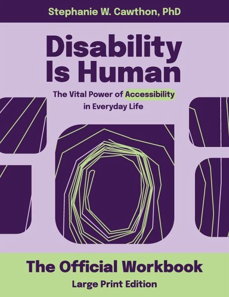 Disability Is Human LARGE PRINT