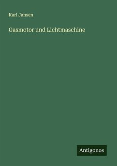 Gasmotor und Lichtmaschine Cover Gasmotor und Lichtmaschine
