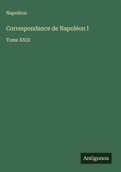 Cover Correspondance de Napoléon I