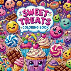 Sweet Treats Coloring Book Cover Sweet Treats Coloring Book