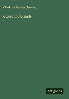 Cover Gipfel und Gründe