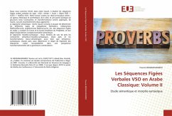 Cover Les Séquences Figées Verbales VSO en Arabe Classique: Volume II