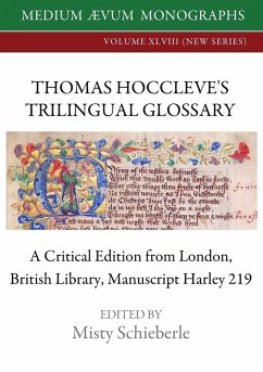 Thomas Hoccleve's Trilingual Glossary - Hoccleve, Thomas