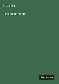 Cover Passionsbüchlein