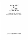 Le Rime di Dante Alighieri attraverso le loro concordanze per forma Le Rime di Dante Alighieri attraverso le loro concordanze per forma