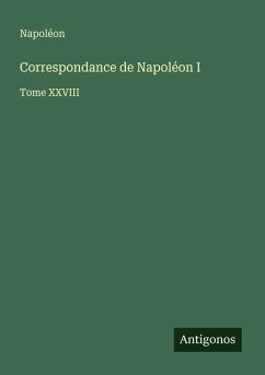 Cover Correspondance de Napoléon I