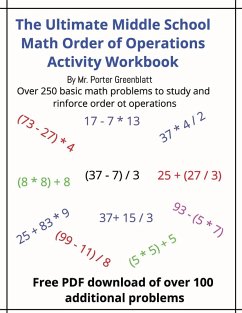 Cover The Ultimate Middle School Math Order of Operations Workbook