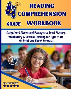 Cover 4th Grade Reading Comprehension Workbook