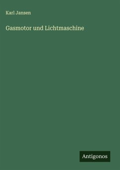 Gasmotor und Lichtmaschine Cover Gasmotor und Lichtmaschine