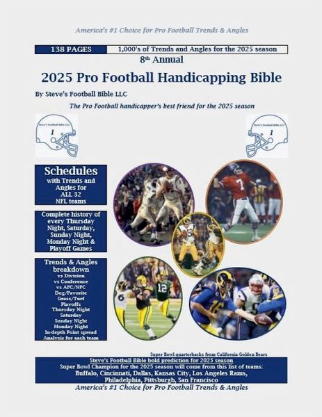 2025 Pro Football Handicapping Bible 2025 Pro Football Handicapping Bible
