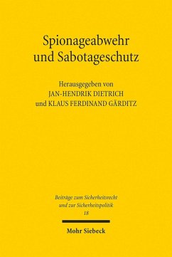 Cover Spionageabwehr und Sabotageschutz (eBook, PDF)