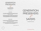 Generation Preservers and Savers, Unveiling God's Purpose (eBook, ePUB)
