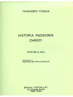Cover Foggia Historia Passion Christi Satb
