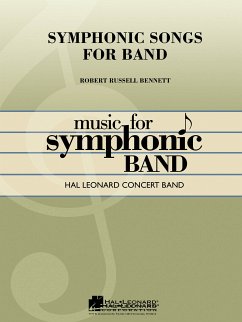 Cover Symphonic Songs for Band Concert Band Partitur
