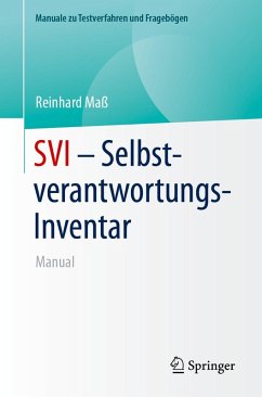 Cover SVI - Selbstverantwortungs-Inventar (eBook, PDF)