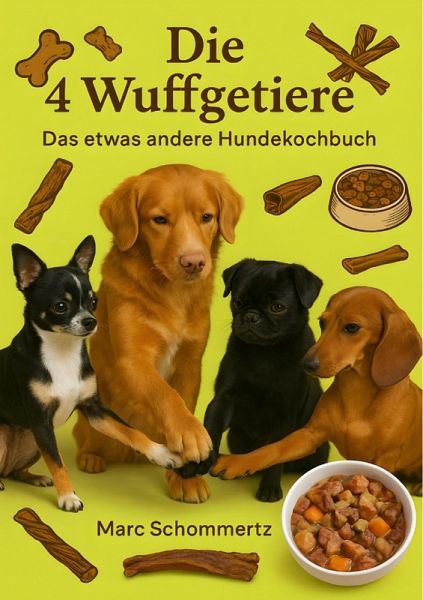 Die 4 Wuffgetiere - Das etwas andere Hundekochbuch (eBook, ePUB)