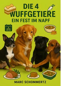 Cover Die 4 Wuffgetiere - Ein Fest im Napf (eBook, ePUB)