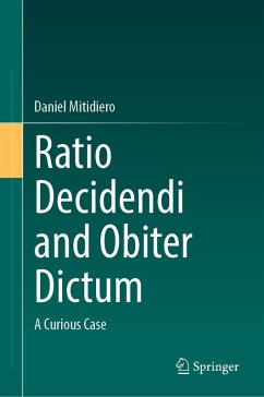Cover Ratio Decidendi and Obiter Dictum (eBook, PDF)