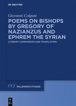 Cover Poems on Bishops by Gregory of Nazianzus and Ephrem the Syrian (eBook, ePUB)