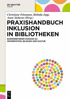 Cover Praxishandbuch Inklusion in Bibliotheken (eBook, ePUB)