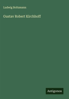 Cover Gustav Robert Kirchhoff