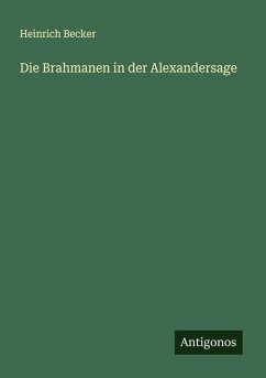 Cover Die Brahmanen in der Alexandersage