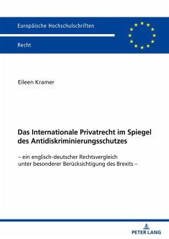 Cover Das Internationale Privatrecht im Spiegel des Antidiskriminierungsschutzes