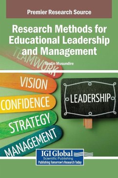 Cover Research Methods for Educational Leadership and Management