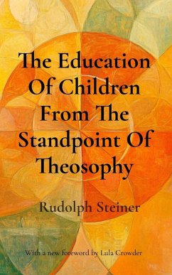 Cover The Education Of Children From The Standpoint Of Theosophy