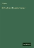 Reifensteiner Einmach-Rezepte Reifensteiner Einmach-Rezepte