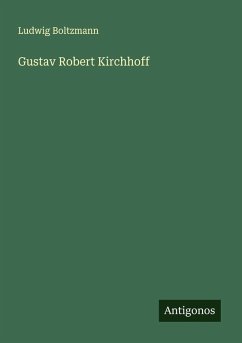Cover Gustav Robert Kirchhoff