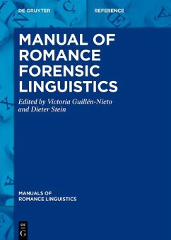 Manual of Romance Forensic Linguistics (eBook, ePUB)