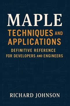 Cover Maple Techniques and Applications (eBook, ePUB)