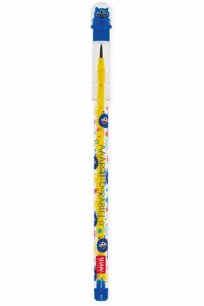 Legami Stapelbarer Bleistift mit Radiergummi - Take a Tip - Monster