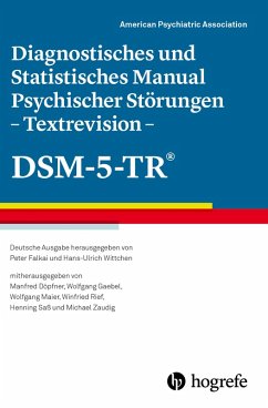 Cover Diagnostisches und Statistisches Manual Psychischer Störungen - Textrevision - DSM-5-TR® (eBook, PDF)