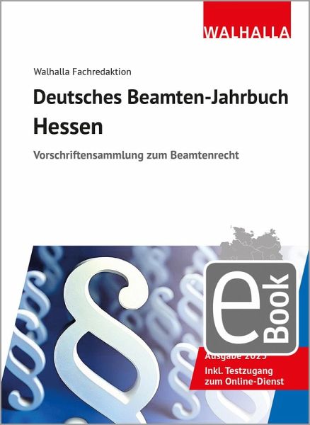 Deutsches Beamten-Jahrbuch Hessen 2025 (eBook, PDF)