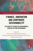 Finance, Innovation and Corporate Sustainability (eBook, ePUB)