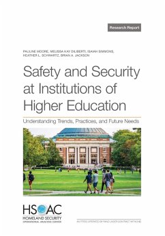 Cover Safety and Security at Institutions of Higher Education