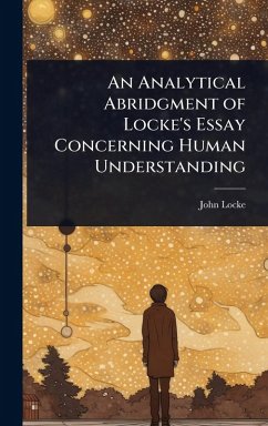 Cover An Analytical Abridgment of Locke's Essay Concerning Human Understanding