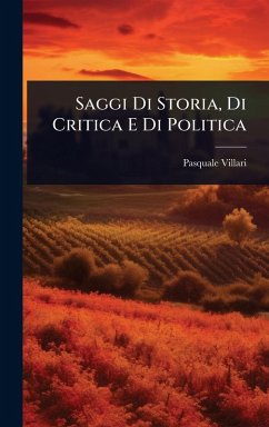 Cover Saggi Di Storia, Di Critica E Di Politica
