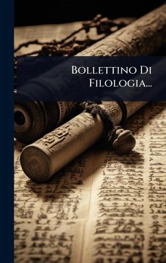 Bollettino Di Filologia... Cover Bollettino Di Filologia...