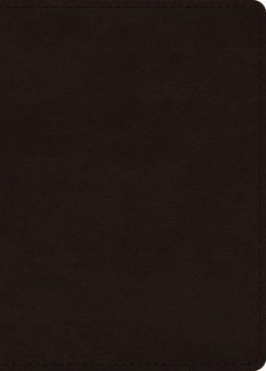 Cover ESV Large Print Value Personal Size Bible (Trutone, Deep Brown)