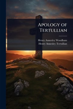 Cover Apology of Tertullian