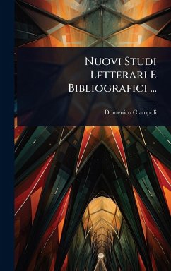 Cover Nuovi Studi Letterari E Bibliografici ...